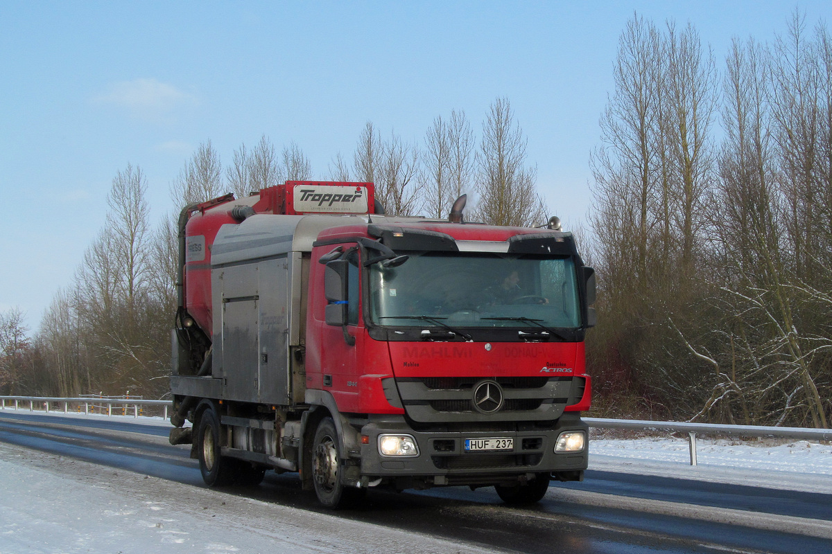 Литва, № HUF 237 — Mercedes-Benz Actros ('2009) 1844