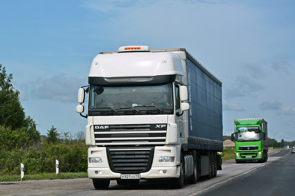 Тюменская область, № Р 921 УО 72 — DAF XF105 FT