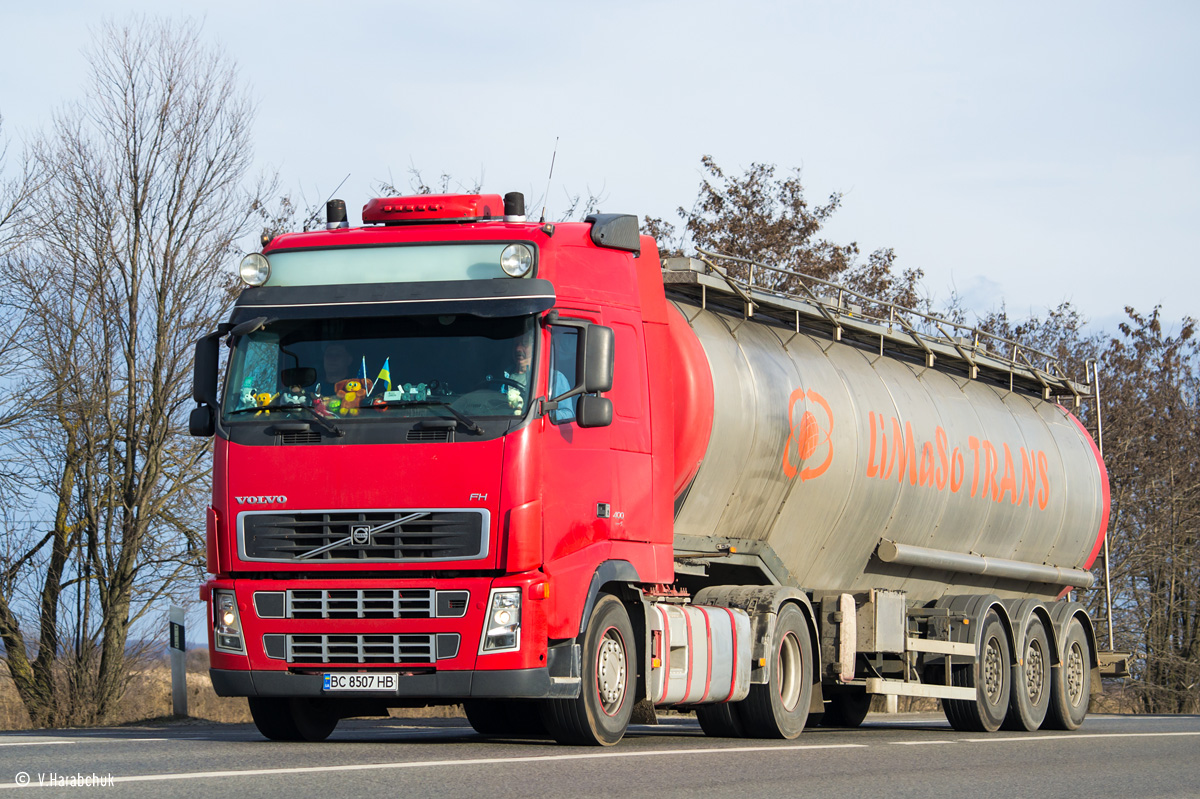 Львовская область, № ВС 8507 НВ — Volvo ('2002) FH12.400