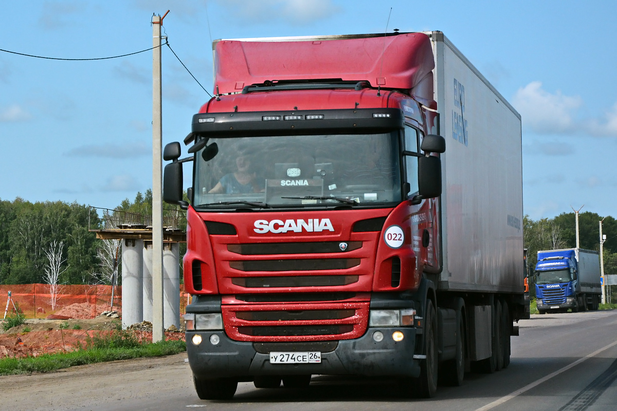 Ставропольский край, № У 274 СЕ 26 — Scania ('2004) G380