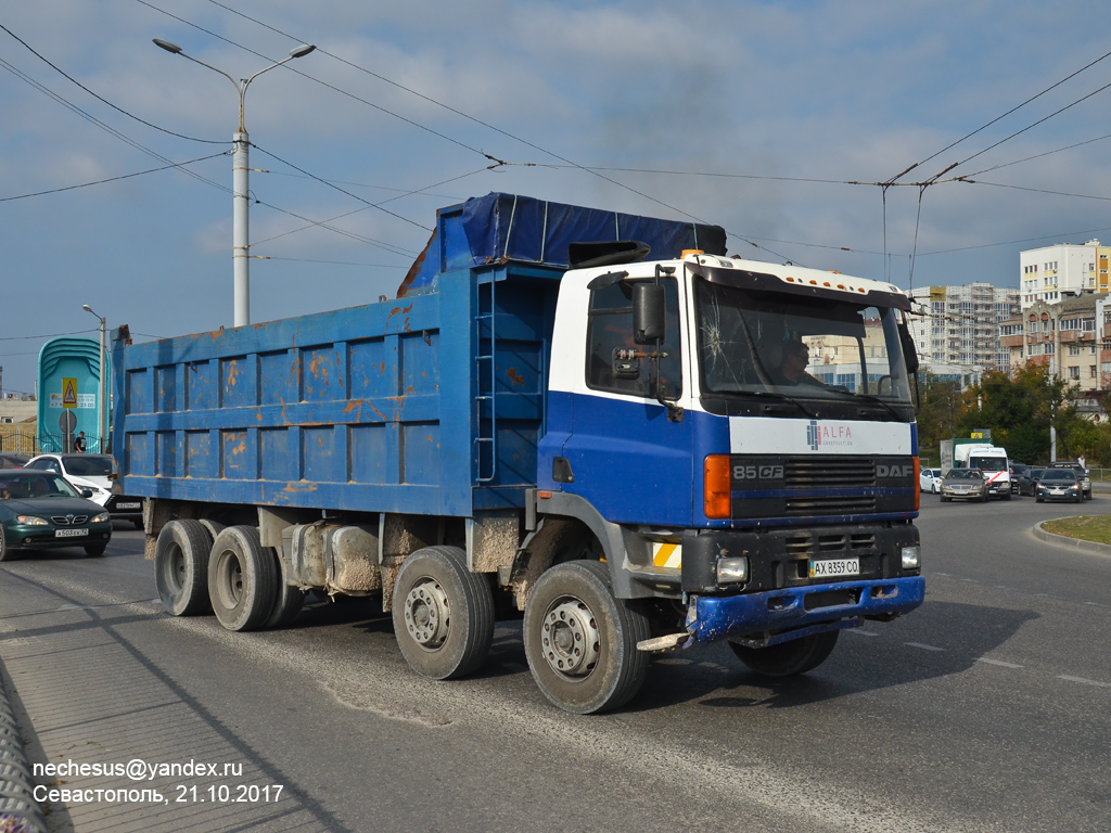 Севастополь, № АХ 8359 СО — DAF 85 (CF) FAD