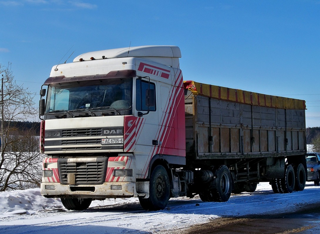 Могилёвская область, № АЕ 6705-6 — DAF 95XF FT