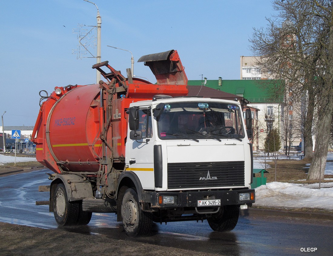 Витебская область, № АК 3495-2 — МАЗ-5337 (общая модель)