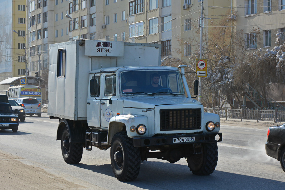 Саха (Якутия), № В 704 ВХ 14 — ГАЗ-33081 «Садко»