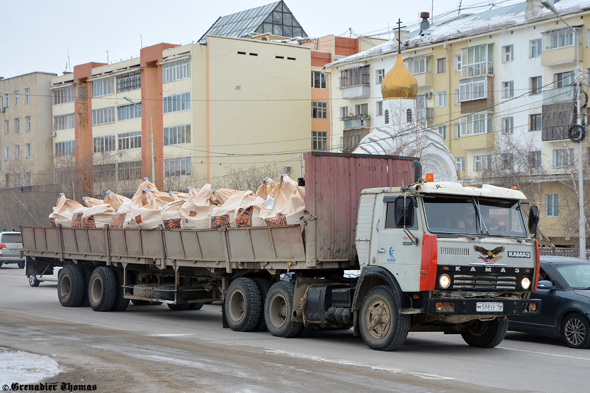 Саха (Якутия), № М 588 ЕЕ 14 — КамАЗ-5410