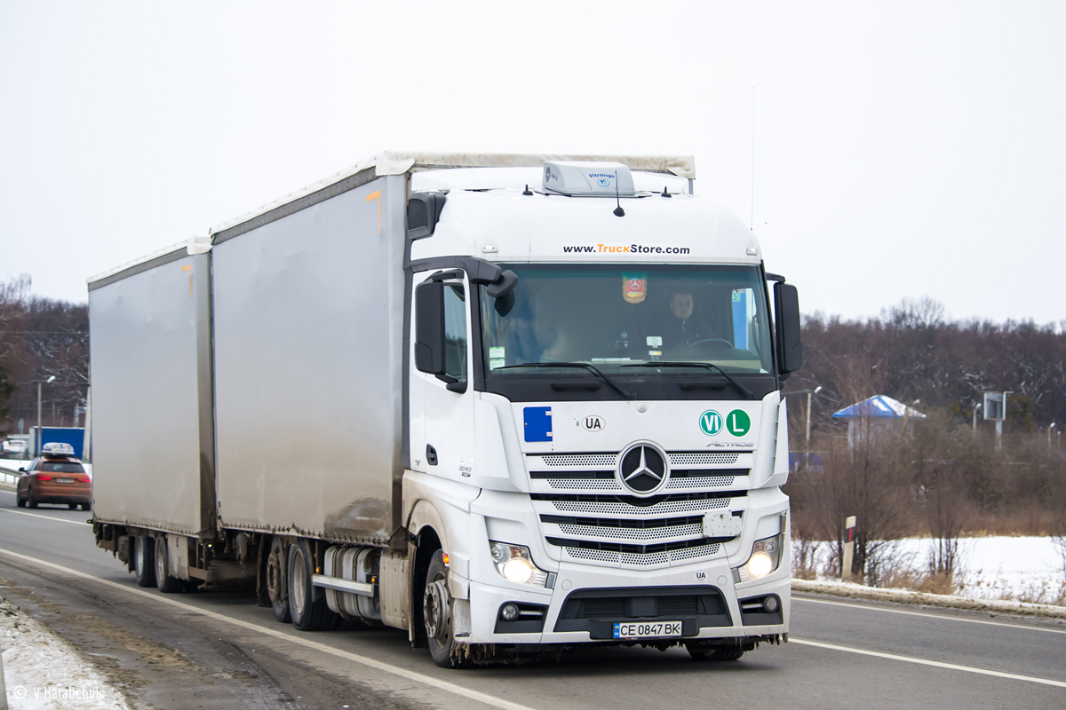 Черновицкая область, № СЕ 0847 ВК — Mercedes-Benz Actros ('2011)