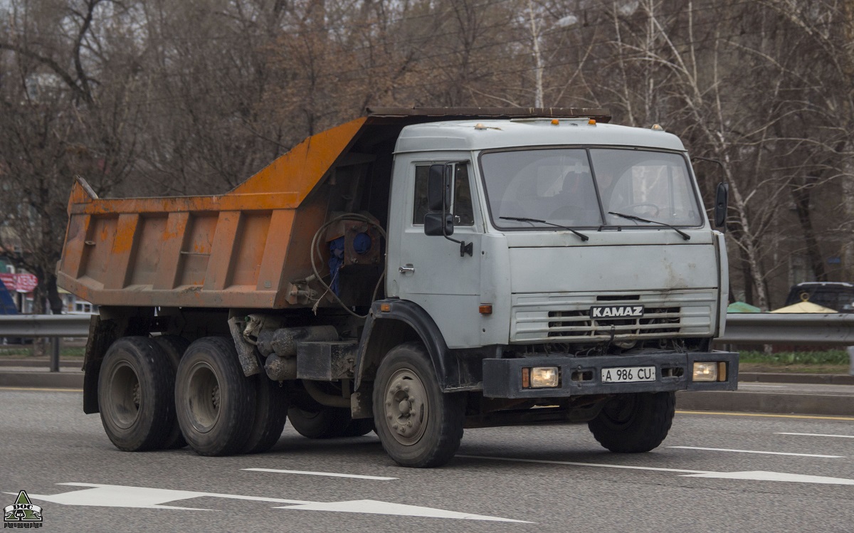 Алматы, № A 986 CU — КамАЗ-55111-02 [55111C]