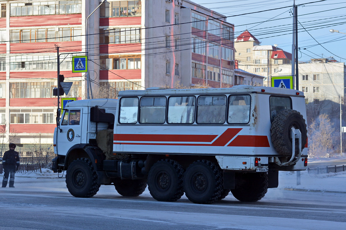 Саха (Якутия), № Т 955 КА 14 — КамАЗ-43114-15 [43114R]