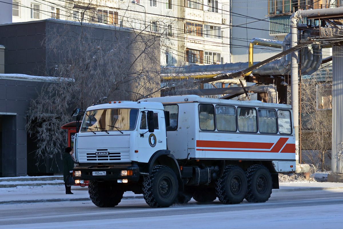 Саха (Якутия), № Т 955 КА 14 — КамАЗ-43114-15 [43114R]