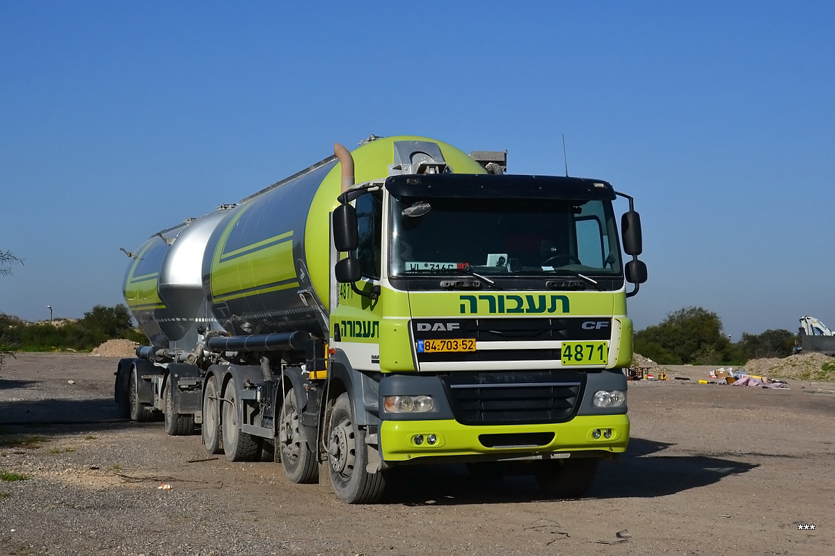 Израиль, № 4871 — DAF CF85 FAD