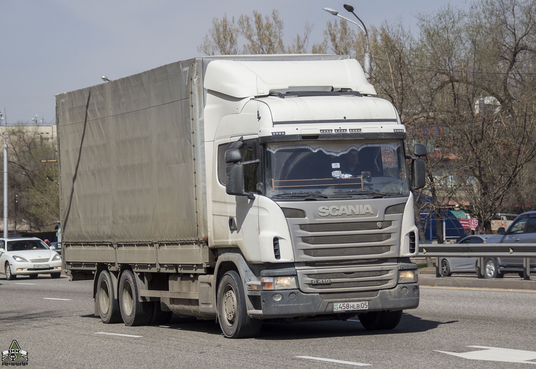 Алматинская область, № 458 HLB 05 — Scania ('2009, общая модель)