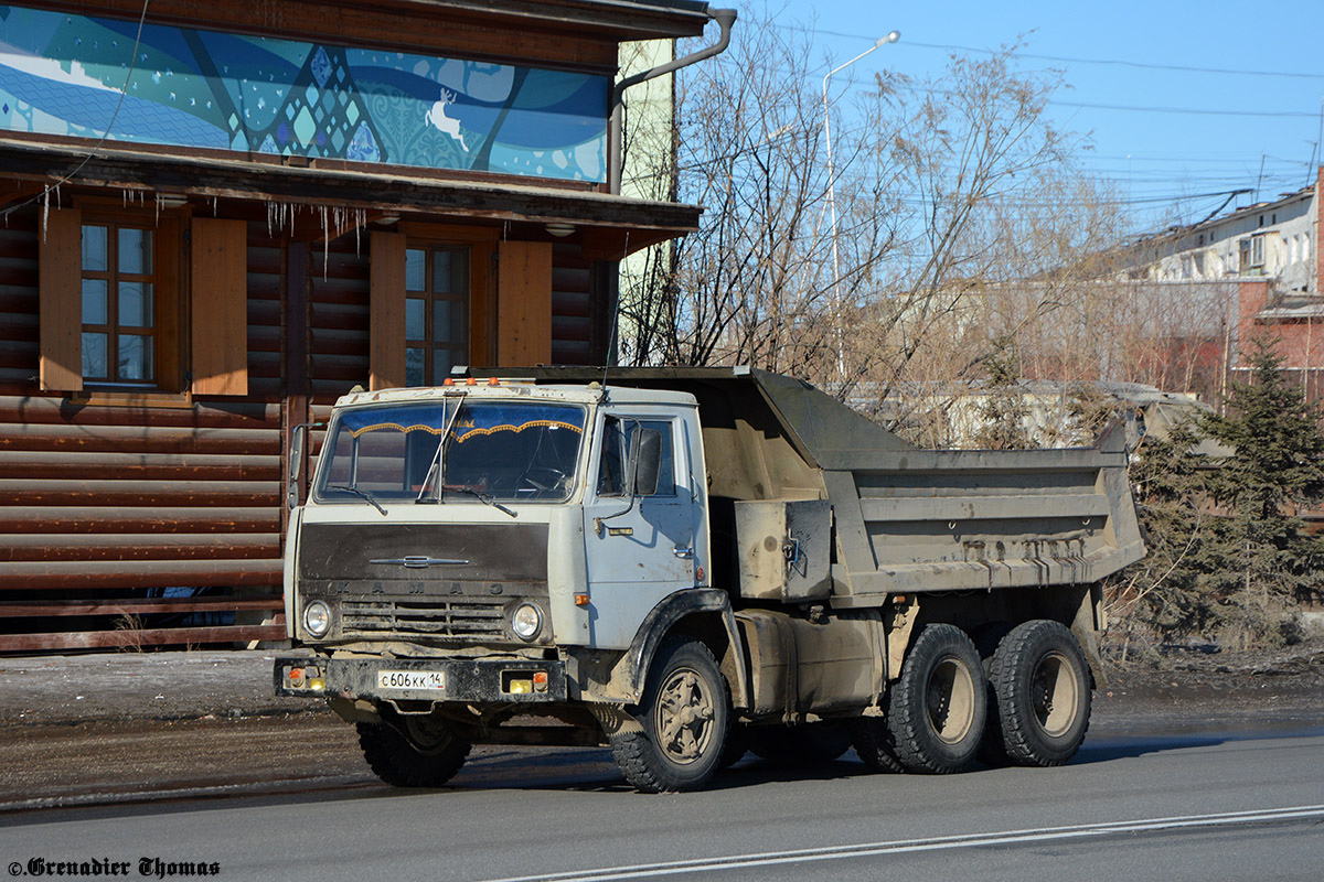 Саха (Якутия), № С 606 КК 14 — КамАЗ-55111 [551110]