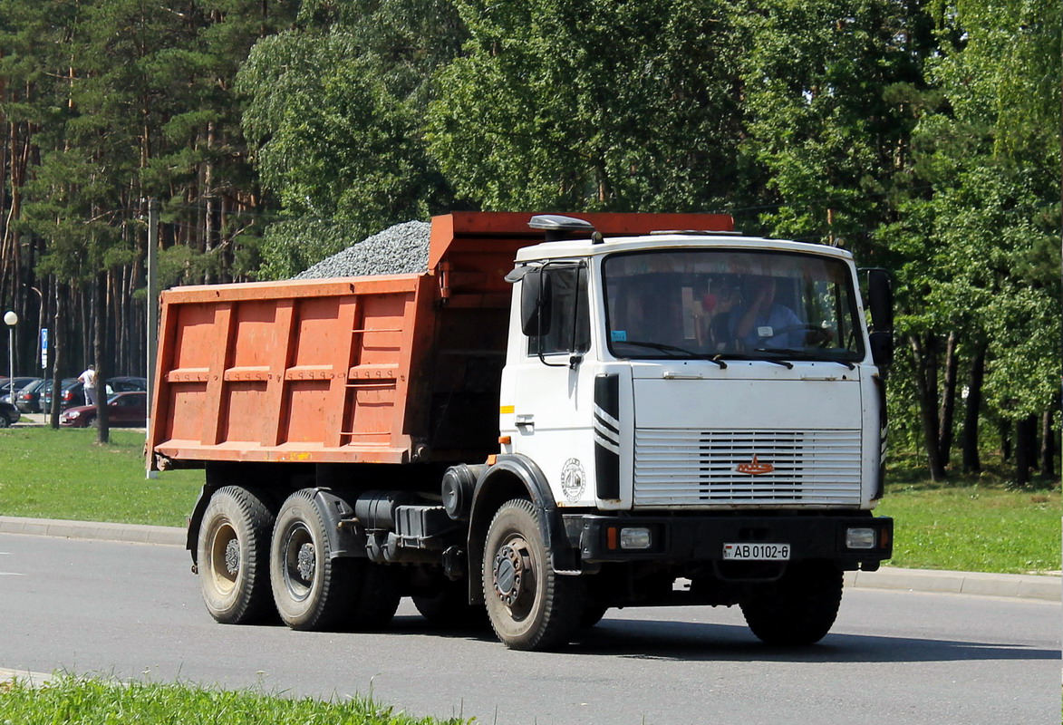 Могилёвская область, № АВ 0102-6 — МАЗ-5516 (общая модель)