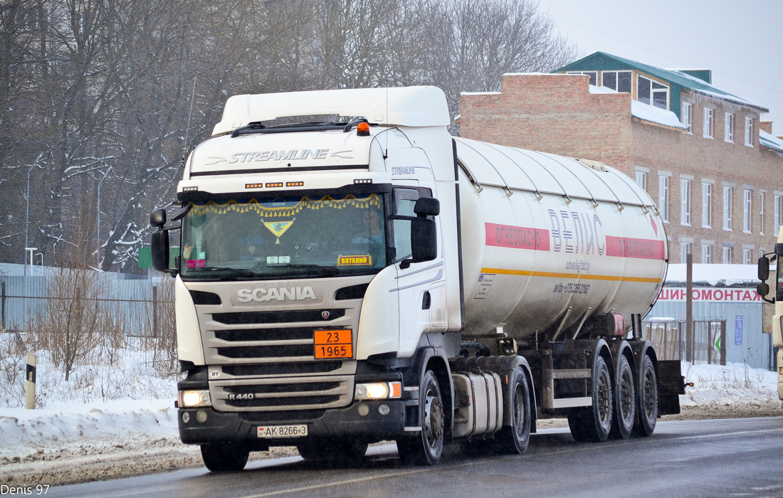 Гомельская область, № АК 8266-3 — Scania ('2013) R440