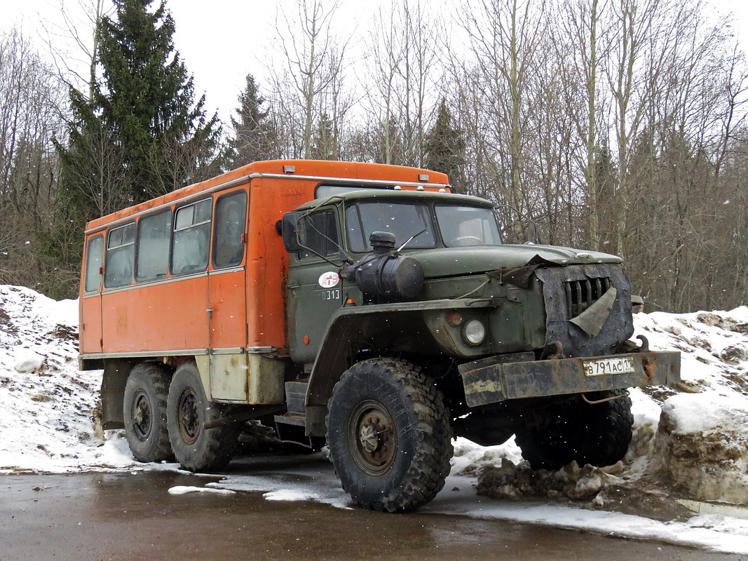 Кировская область, № В 791 АС 11 — Урал-4320-10