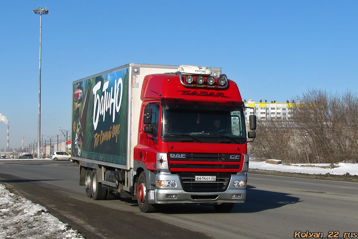 Алтайский край, № В 614 ОТ 22 — DAF CF85 FAR