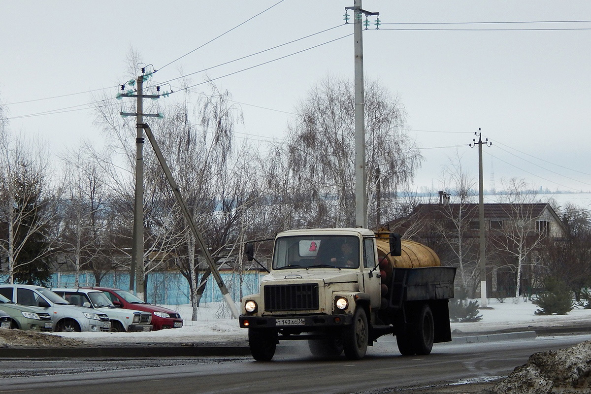 Воронежская область, № Т 143 АС 36 — ГАЗ-3307