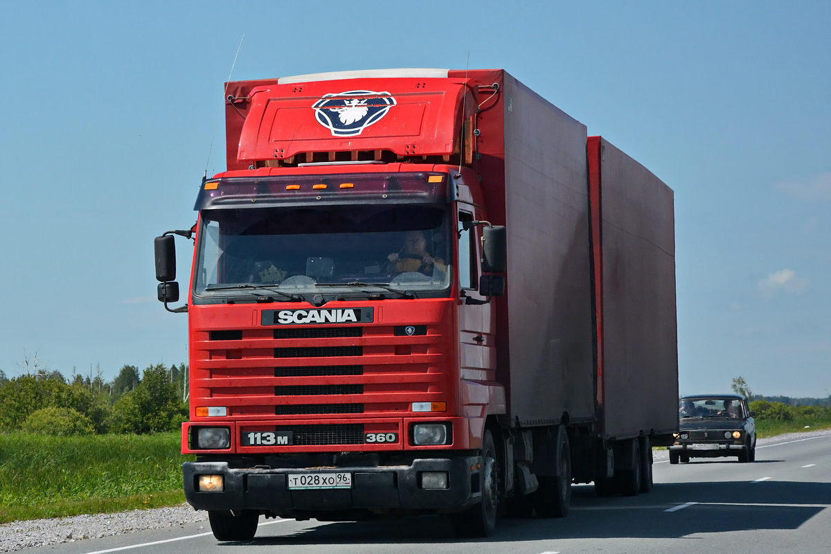 Свердловская область, № Т 028 ХО 96 — Scania (III) R113M