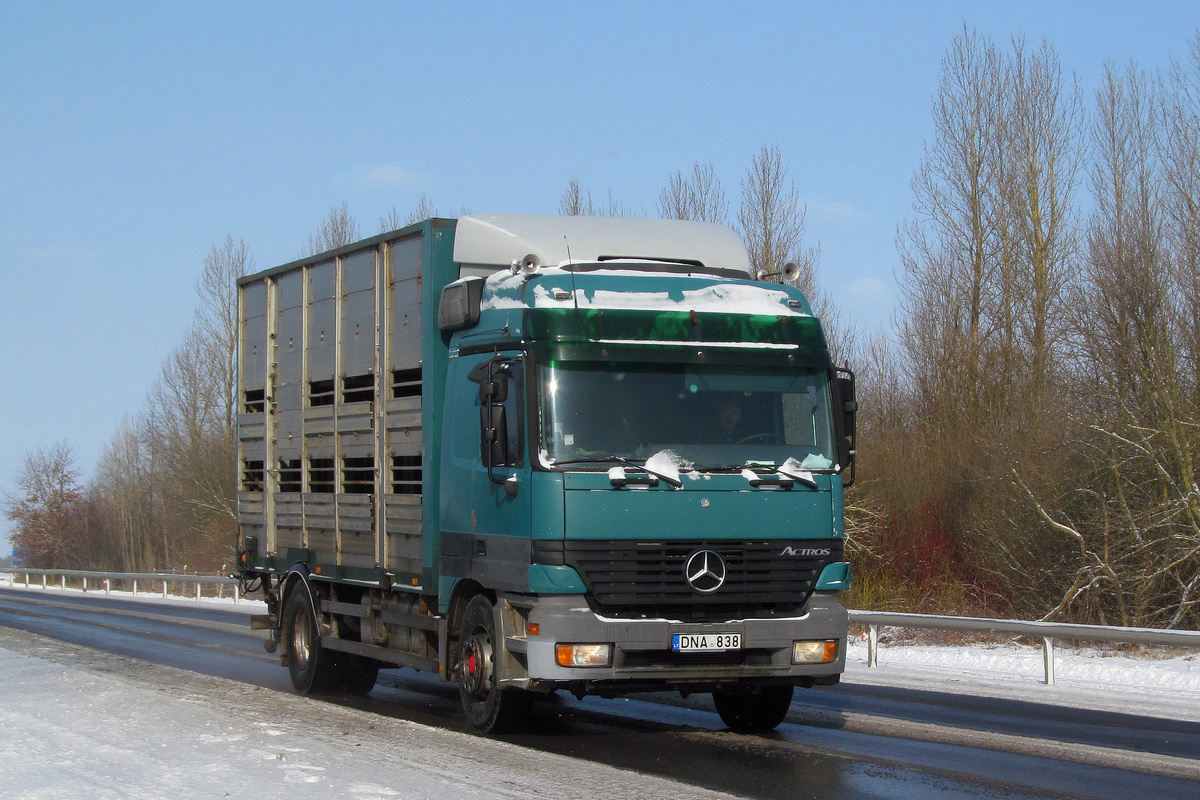 Литва, № DNA 838 — Mercedes-Benz Actros ('1997) 1853