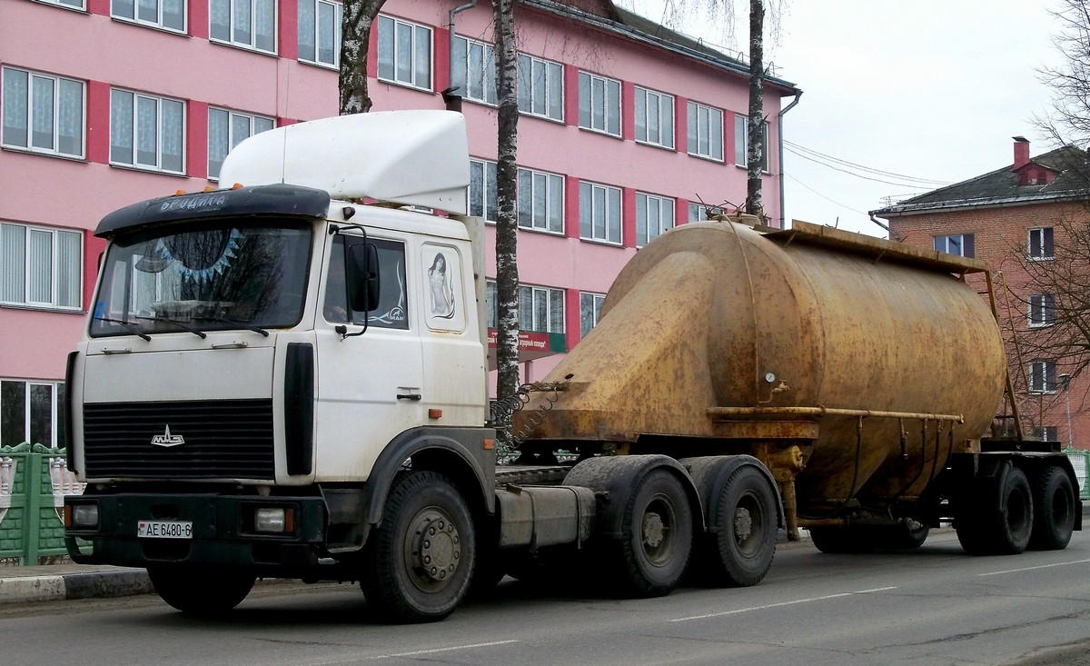 Могилёвская область, № АЕ 6480-6 — МАЗ-6422 (общая модель)