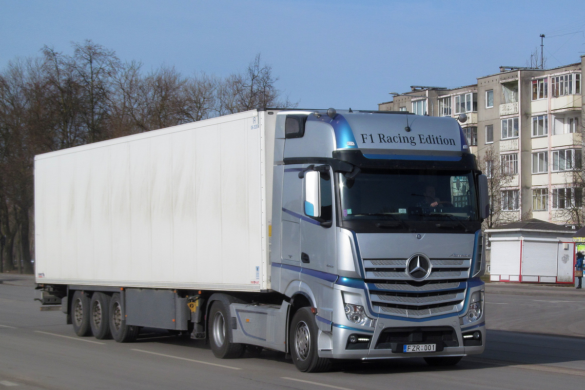 Литва, № FZR 001 — Mercedes-Benz Actros ('2011)