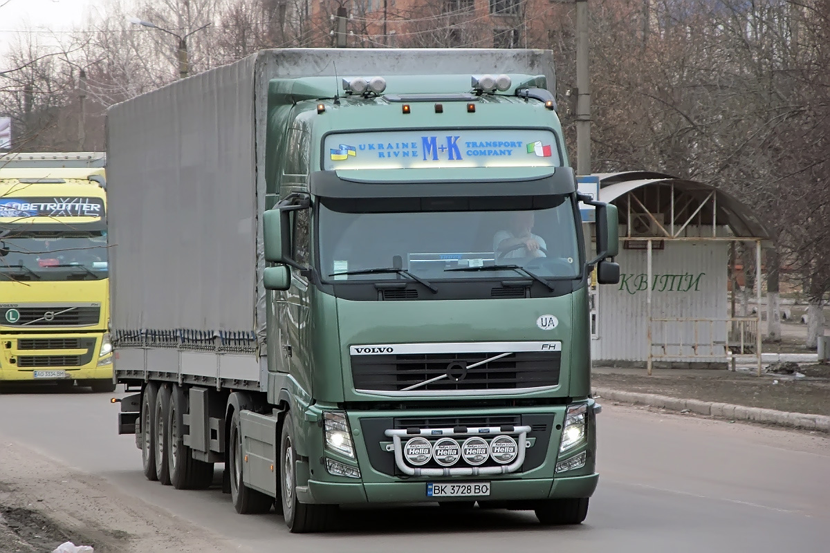 Ровненская область, № ВК 3728 ВО — Volvo ('2008) FH.500