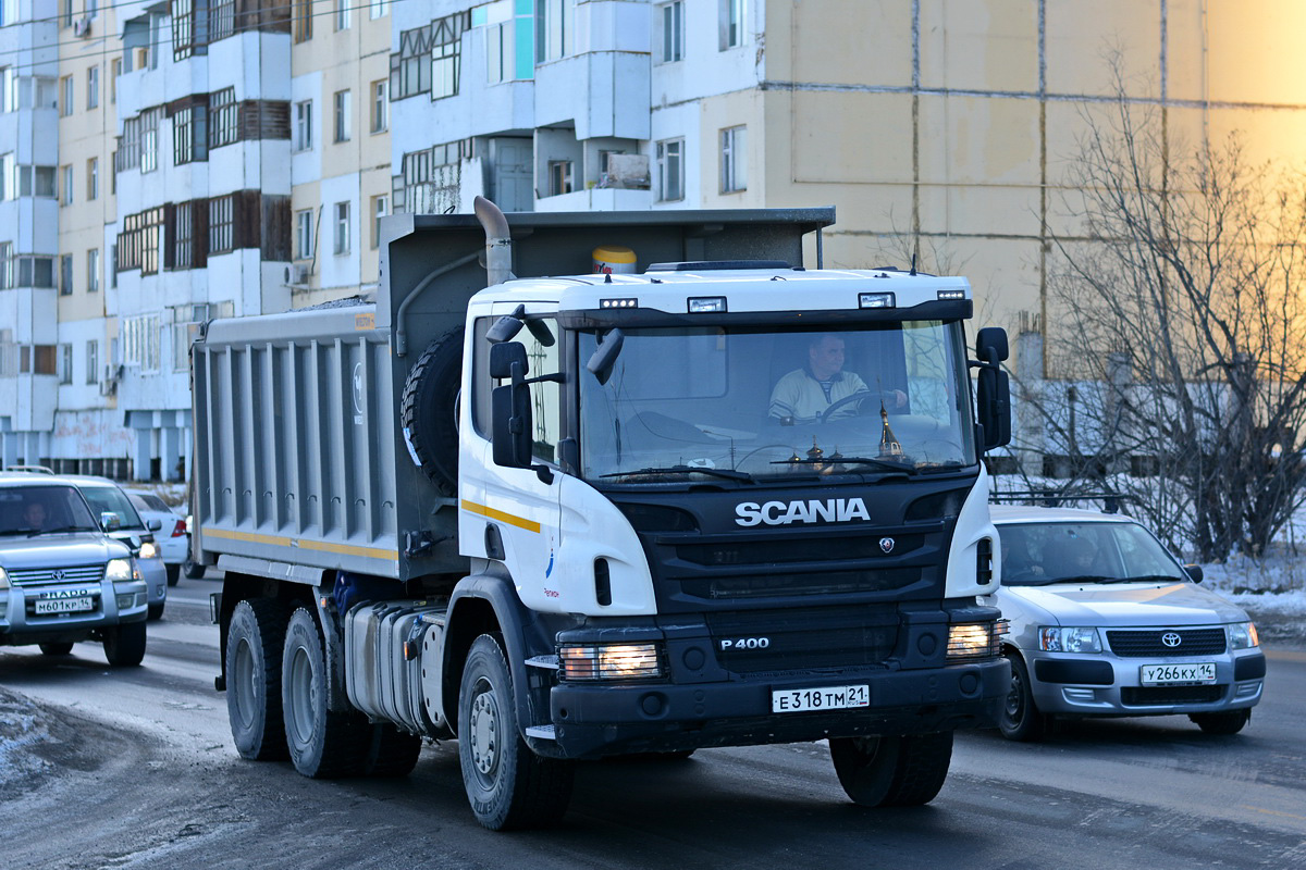 Чувашия, № Е 318 ТМ 21 — Scania ('2011) P400