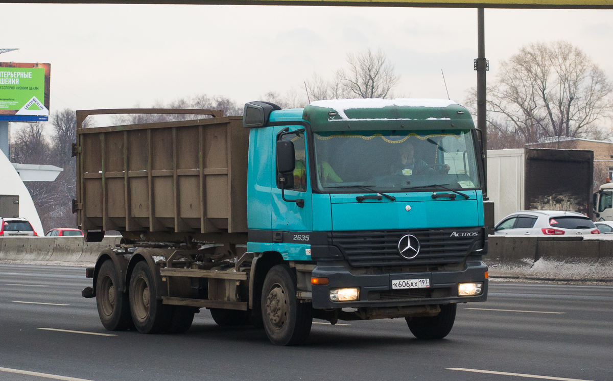 Москва, № К 606 АХ 197 — Mercedes-Benz Actros ('1997) 2635