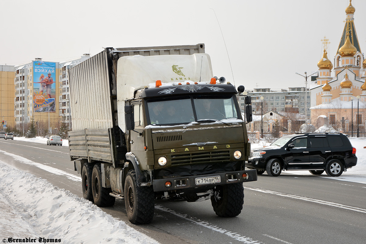 Саха (Якутия), № К 714 ВР 14 — КамАЗ-4310