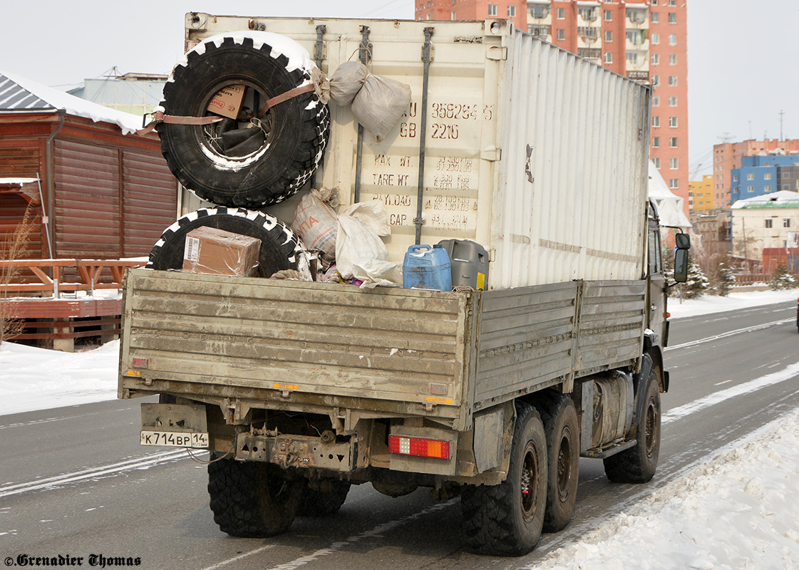 Саха (Якутия), № К 714 ВР 14 — КамАЗ-4310