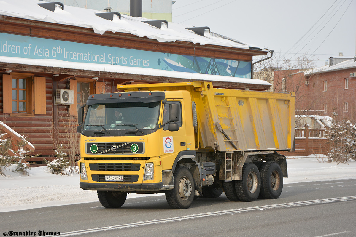 Чувашия, № А 342 УМ 21 — Volvo ('2002) FM12.440