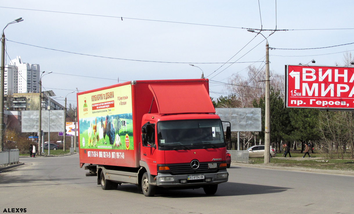 Днепропетровская область, № АЕ 8134 НК — Mercedes-Benz Atego 818