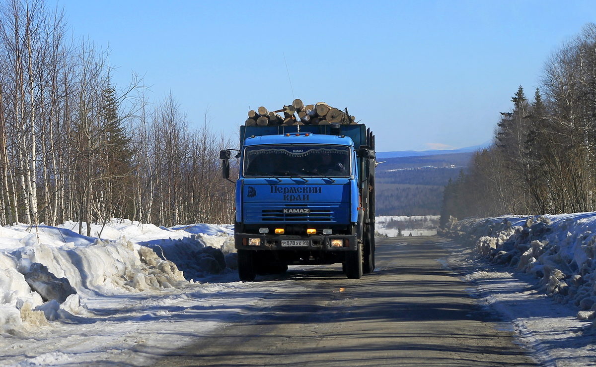 Пермский край, № Р 878 ХК 59 — КамАЗ-53213