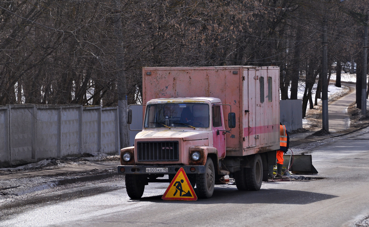 Калужская область, № В 003 КХ 40 — ГАЗ-3307