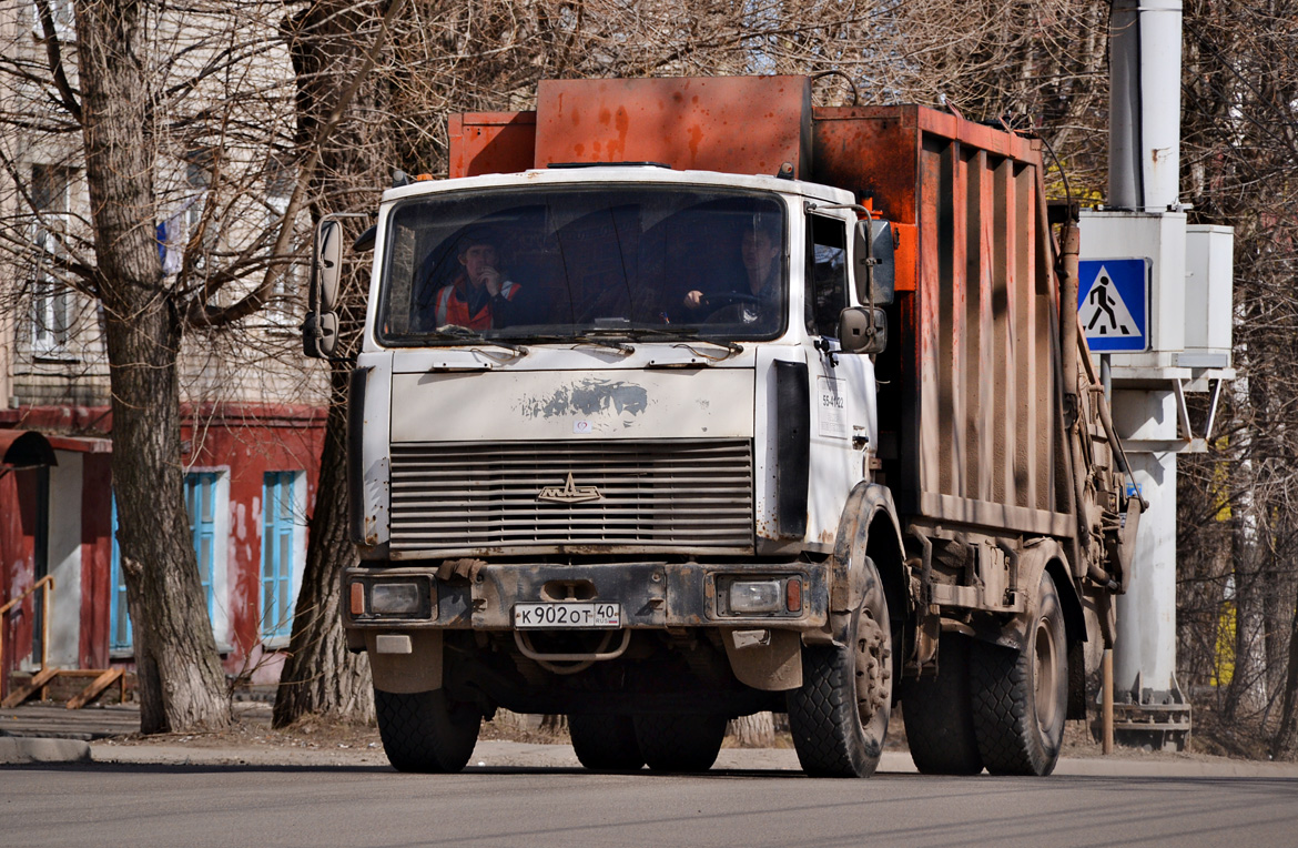 Калужская область, № К 902 ОТ 40 — МАЗ-5337A2