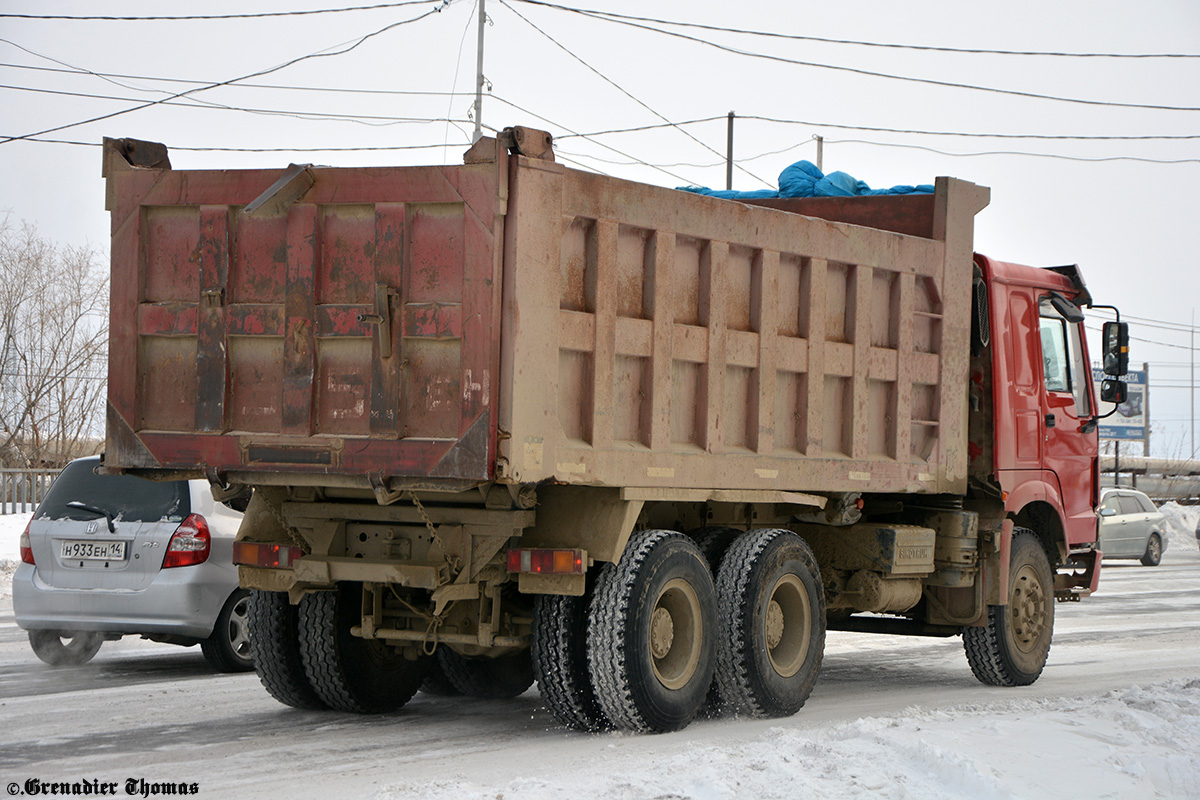 Саха (Якутия), № Т 617 КА 14 — Howo HW ZZ3257