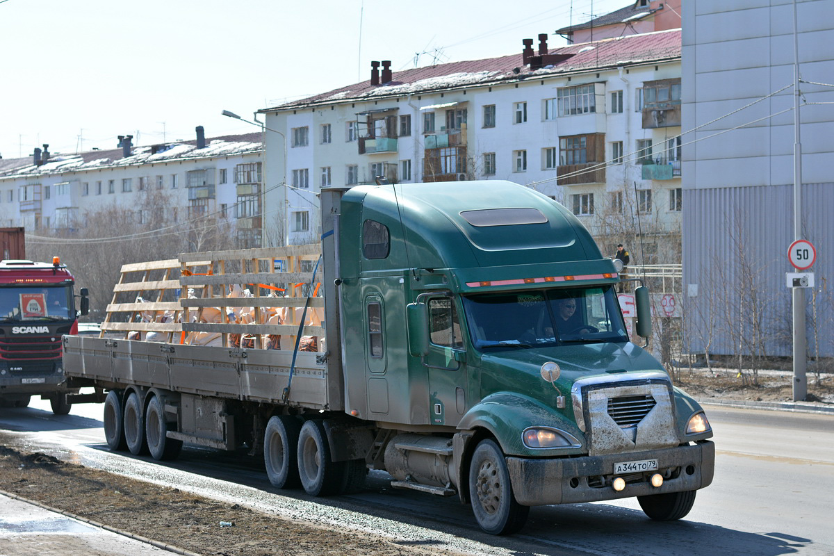 Еврейская автономная область, № А 344 ТО 79 — Freightliner Columbia