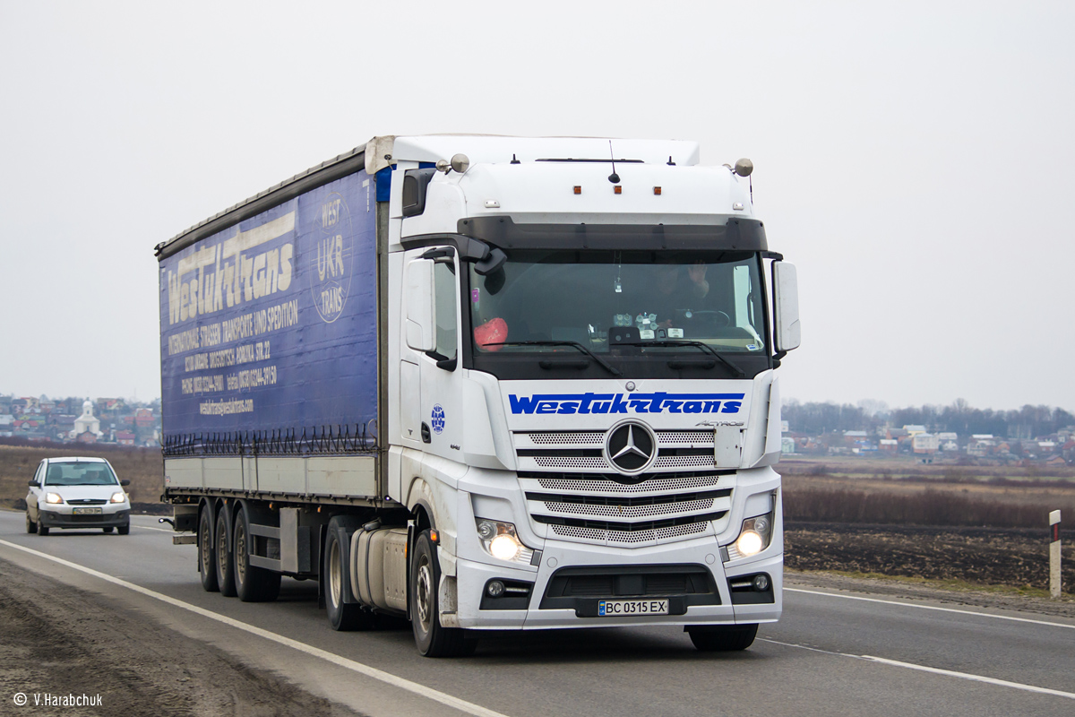 Львовская область, № ВС 0315 ЕХ — Mercedes-Benz Actros ('2011) 1848