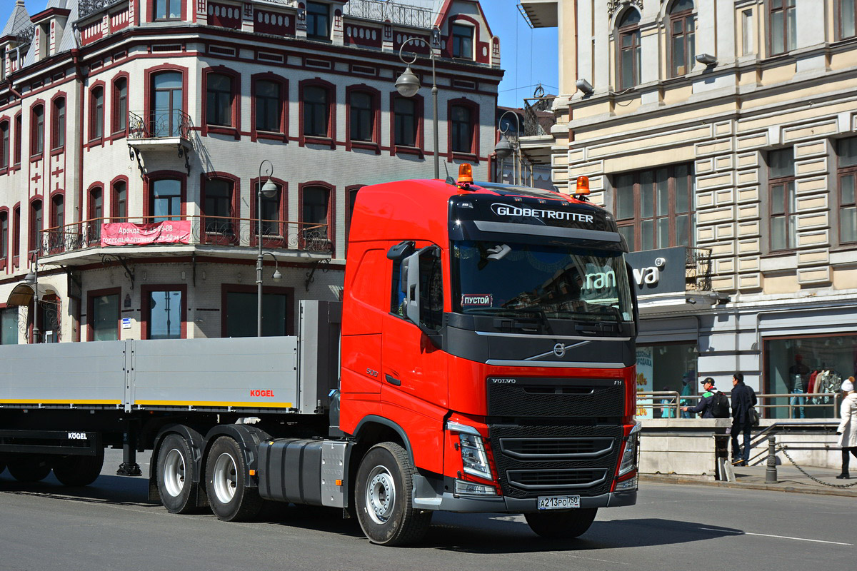 Приморский край, № А 213 РО 750 — Volvo ('2012) FH.500 [X9P]