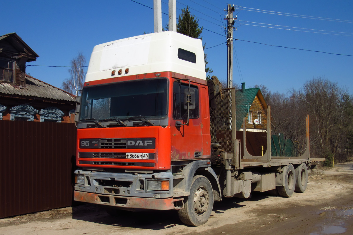 Ивановская область, № М 866 ЕМ 37 — DAF 95 FAS