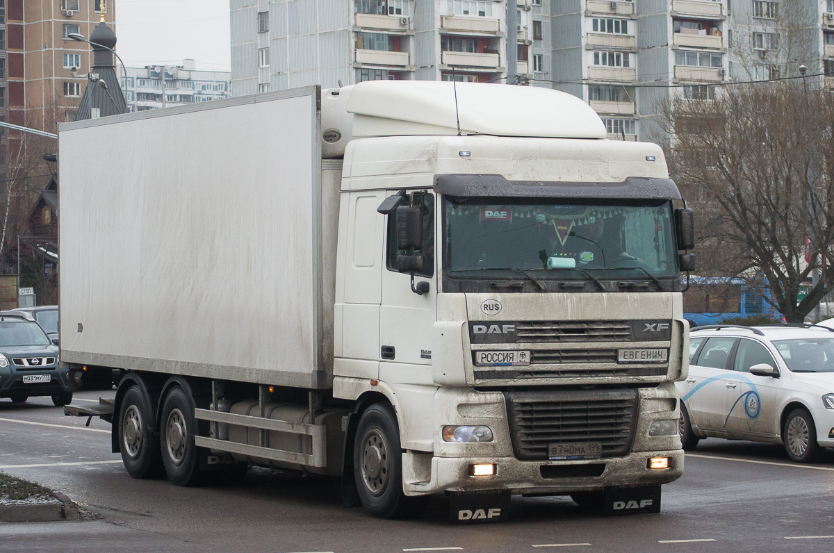 Москва, № В 740 МА 199 — DAF XF95 FAR