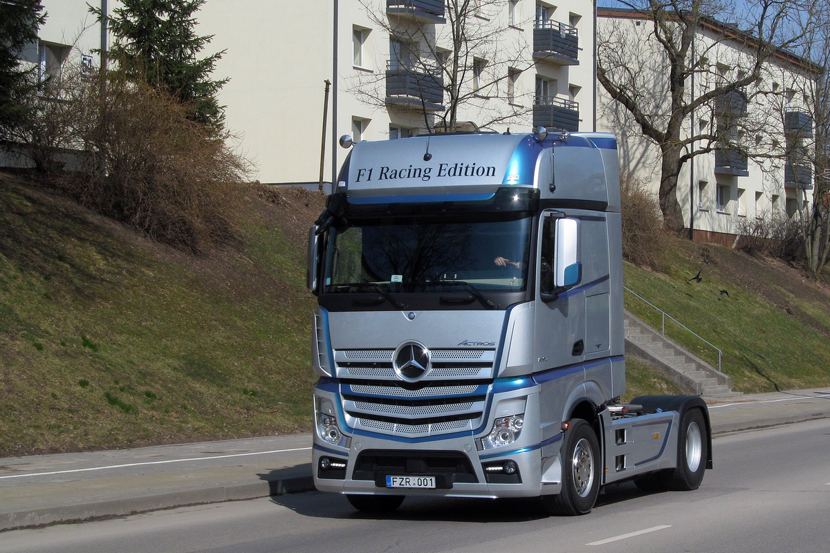 Литва, № FZR 001 — Mercedes-Benz Actros ('2011)