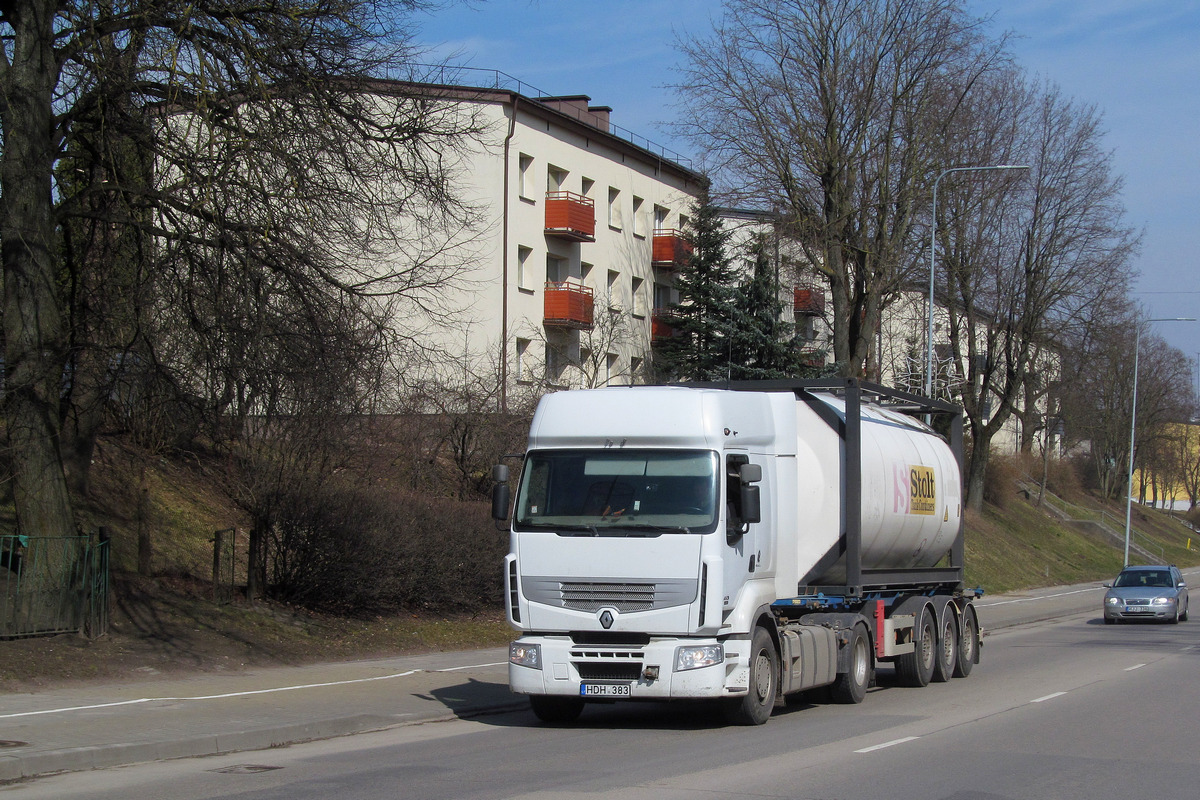 Литва, № HDH 383 — Renault Premium ('2006)