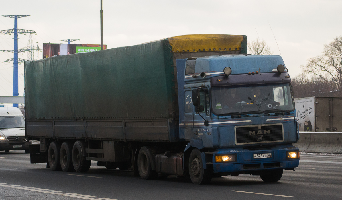 Московская область, № М 528 ЕН 50 — MAN F2000 (общая модель)