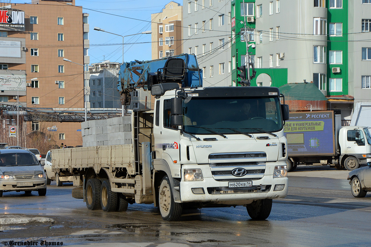 Саха (Якутия), № М 620 КВ 14 — Hyundai Trago (общая модель)