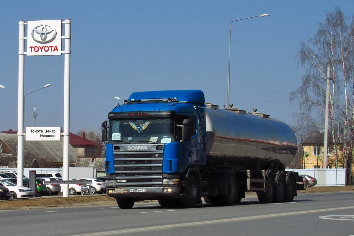 Ивановская область, № М 805 НА 37 — Scania ('1996) R380