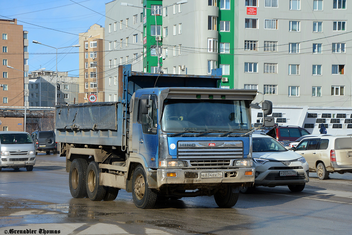 Саха (Якутия), № А 834 ЕХ 14 — Hino Profia