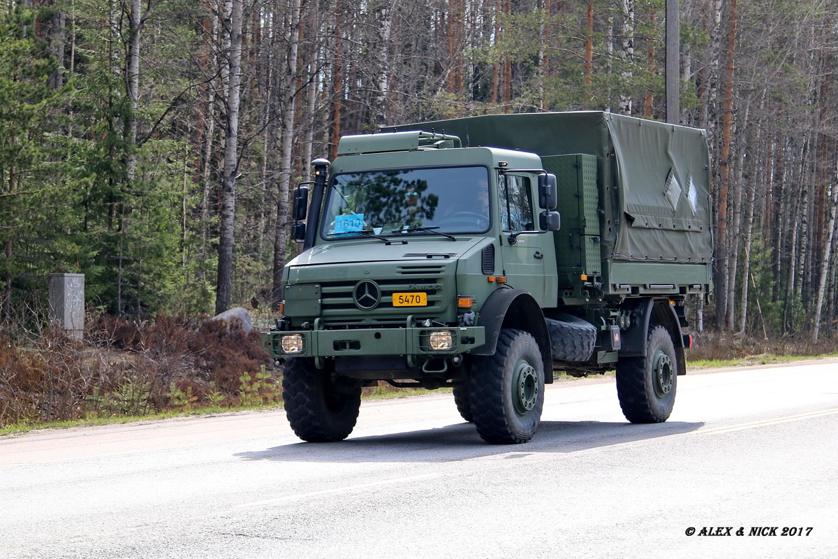 Финляндия, № 5470 — Mercedes-Benz Unimog U5000