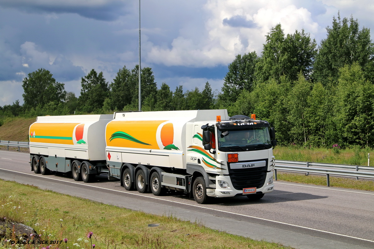 Финляндия, № RSK-614 — DAF CF Euro6 FAQ