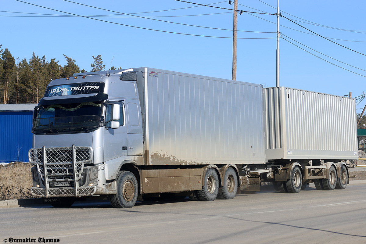 Саратовская область, № А 802 ЕУ 164 — Volvo ('2008) FH.480